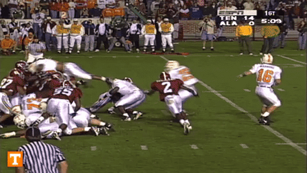 Rocky Top Player Score Touchdown GIF