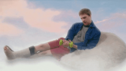 Rocky Training Dumbbell Exercise Parody GIF