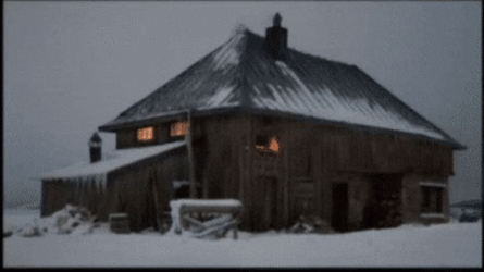 Rocky Training Jumping Rope Snowy Mountain GIF