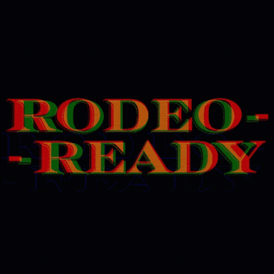 Rodeo Ready In Red, Green, Yellow GIF