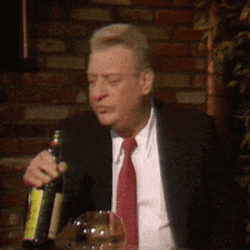 Rodney Dangerfield Chugs Wine GIF