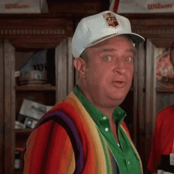 Rodney Dangerfield Turns Back GIF