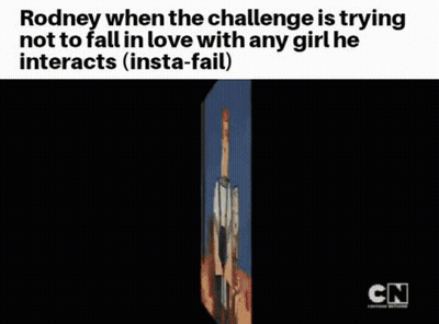 Rodney Insta Fail Trying Not To Fall In Love GIF