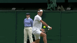Roger Federer Recorded On Slow Motion