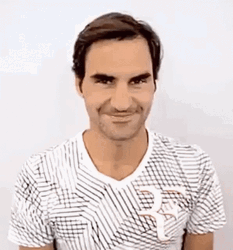 Roger Federer Shrugging