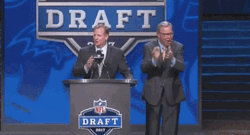 Roger Goodell Draft Day GIF