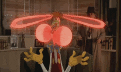 Roger Rabbit In Panic GIF