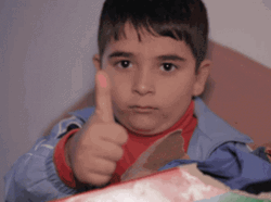 Roger Roger Thumbs Up Kid GIF