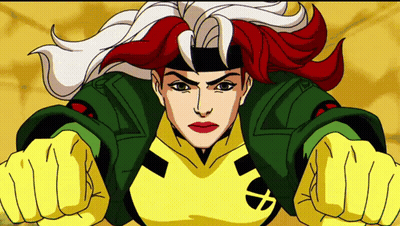 Rogue From X-Men Showing Fist GIF