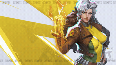Rogue Is A Female Superhero From The X-Men Series GIF
