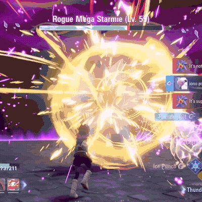 Rogue Mega Starmie In Lv.5 GIF