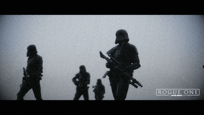 Rogue One Star Wars Stormtrooper Poster GIF