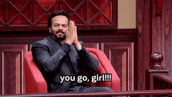Rohit Shetty You Go Girl Clapping Meme GIF