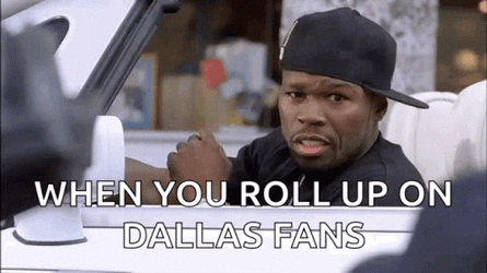 Roll Up On Dallas Fans 50 Cent Meme GIF