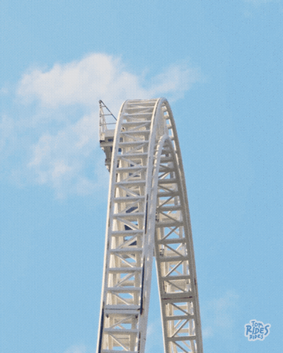 Roller Coaster Ride GIF