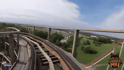 Roller Coaster Ride GIF