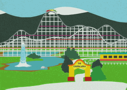 Roller Coaster Ride South Park