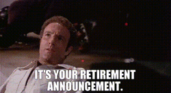 Rollerball Film James Caan As Jonathan E Retirement Announcement GIF