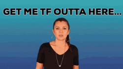 Rolling Eyes Get Me Outta Here GIF