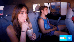 Rolling Eyes Milkshake Break GIF