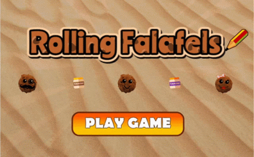 Rolling Falafels Game Advertisement GIF