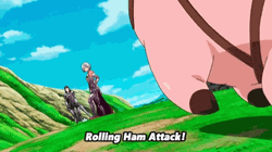 Rolling Ham Attack GIF