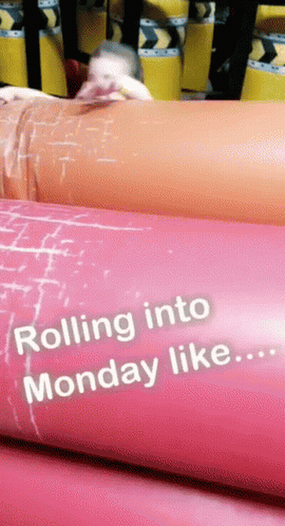 Rolling Into Monday GIF