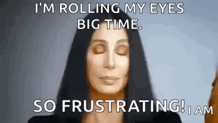 Rolling My Eyes My Eyes Big Time GIF