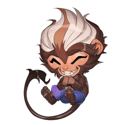 Rolling On Floor Laughing Monkey Sticker GIF