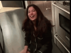 Rolling On The Floor Laughing Janhvi Kapoor GIF
