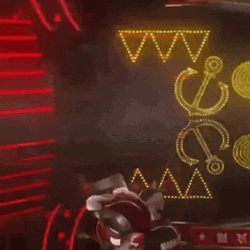 Rolling On The Floor Laughing Neon Lights GIF
