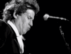 Rolling Stones Monochromatic Keith Richards GIF