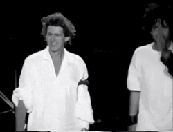 Rolling Stones Waving Classic Concert  GIF
