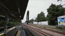 Rolling Train Transportation GIF