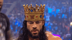 Roman Reigns Has The Crown WWE GIF