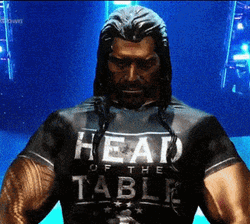Roman Reigns Shout WWE Game GIF