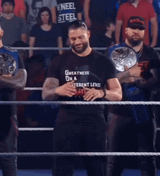 Roman Reigns Slap Move GIF