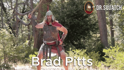Roman Soldier With Brad Pitts GIF