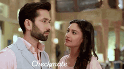 Romantic Checkmate Ishqbaaaz GIF