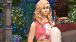 Romantic Garden Stuff Hugs And Kisses GIF