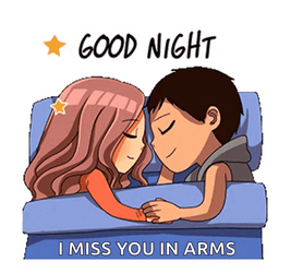 Romantic Good Night I Miss You So Much GIF