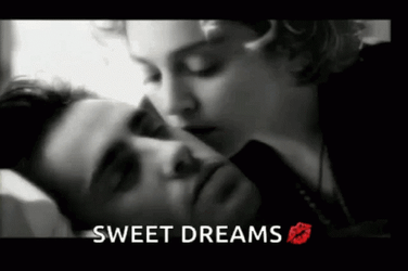 Romantic Good Night Kiss Sweet Lovers GIF