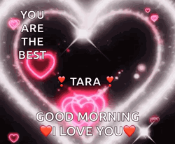 Romantic Good Night My Love Floating Hearts GIF