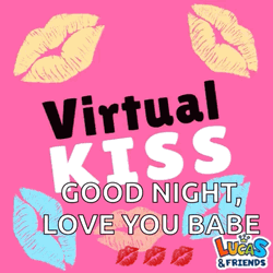 Romantic Good Night My Love Virtual Kisses GIF