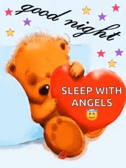 Romantic Good Night My Love Winnie The Pooh GIF