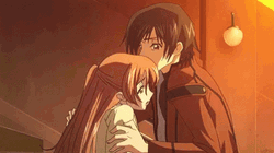 Romantic Hug Anime Code Geass Lelouch Shirley GIF 