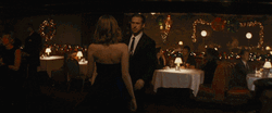 Romantic Kiss Dance La La Land GIF