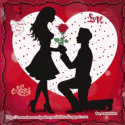 Romantic Love Of Proposing Man GIF