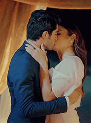 Romantic Lovers Kissing GIF