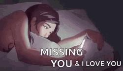 Romantically Miss You And I Love You GIF